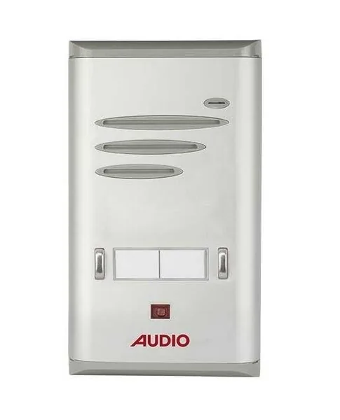 Audio 004849 E02 Basic Serisi Çift Butonlu Zil Paneli 2li