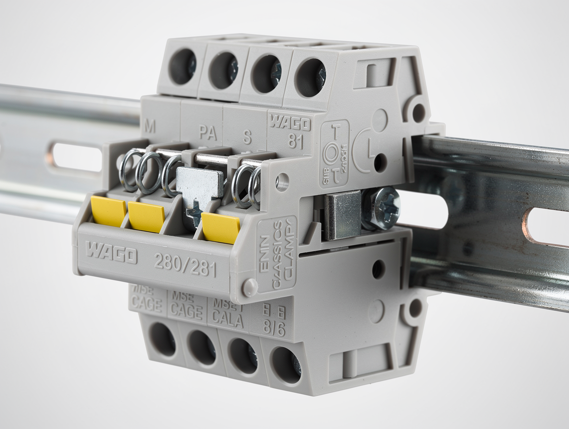 WAGO 280 281 klasik CAGE CLAMP S klemens