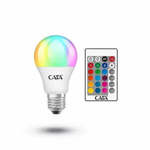Cata CT-4058B 9W E27 Uzaktan Kumandalı RGB Led Ampul