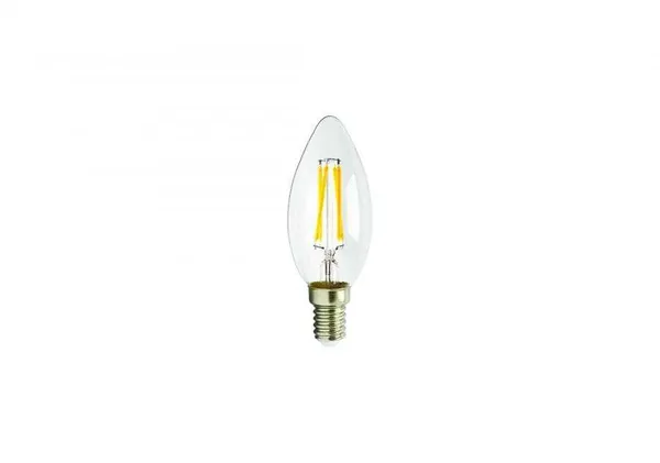 Cata CT-4066 4w Flamanlı Şeffaf Led Buji Ampul E-14 Duylu Günışığı CT-4066G