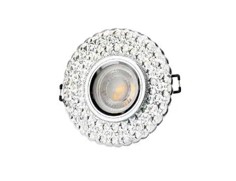 Cata CT-6639 İpek Led Çerçeveli Dekoratif Cam Spot Boş Kasa