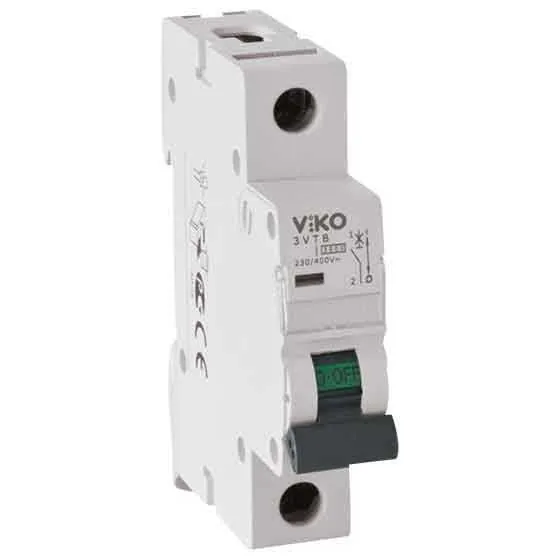 Viko - 4VTB-1B04 1x04A 4,5kA B Tipi Otomatik Sigorta