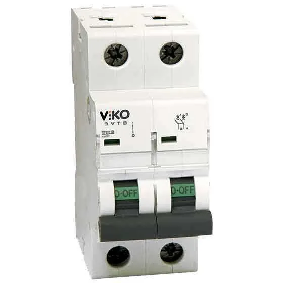 Viko - 4VTB-2C40 2x40A 4,5kA C Tipi Otomatik Sigorta