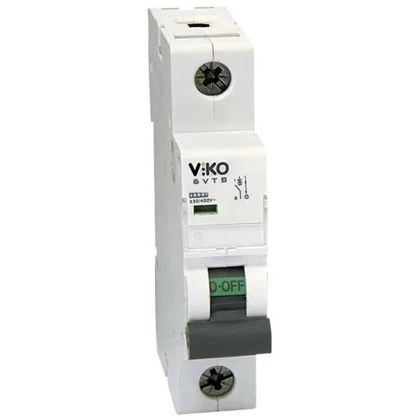Viko - 6VTB-1C16 1x16A 6kA C Tipi Otomatik Sigorta