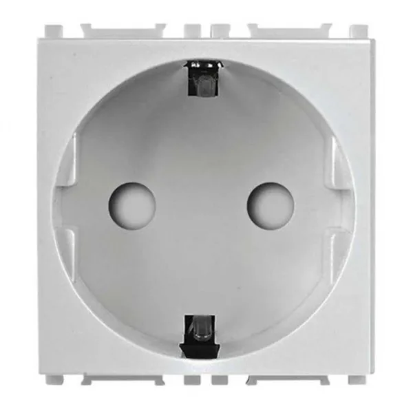 Viko Beyaz 45x45 Topraklı Priz