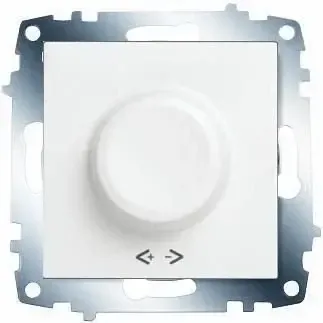 Viko Karre/Meridian Beyaz Rotatif Dimmer R 40-600W (Çerçeve Hariç)