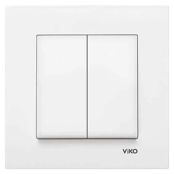 Viko Karre/Meridian Beyaz Impulse Komütatör Mekanizma (Çerçeve Hariç)