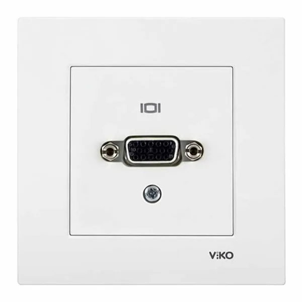 Viko Karre/Meridian Krem Vga Konnektör Mekanizma (Çerçeve Hariç)