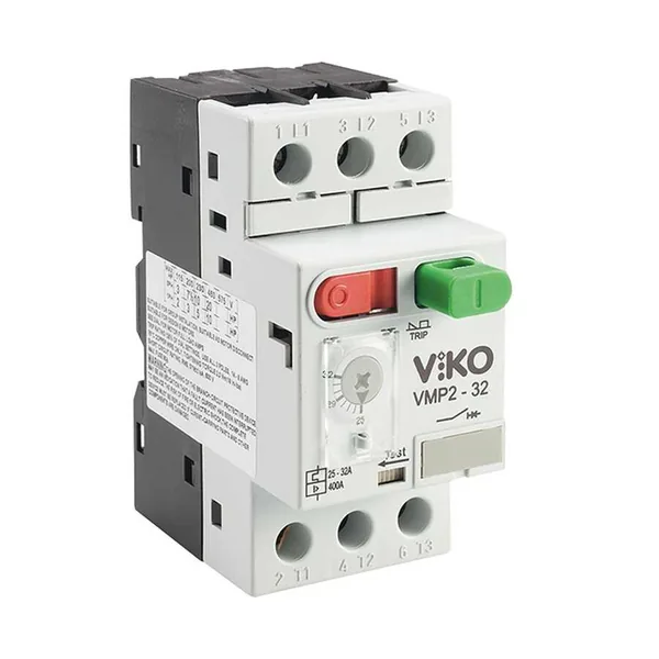 Viko Motor Koruma Şalteri 6.3-10 Amper VMP2-10