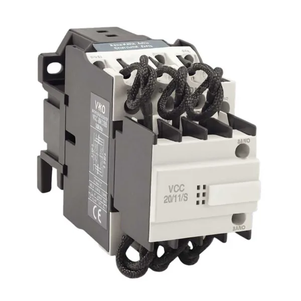 Viko VTC-12/11/S Kompanzasyon Kontaktörü 12A 1NO+1NC 230V AC