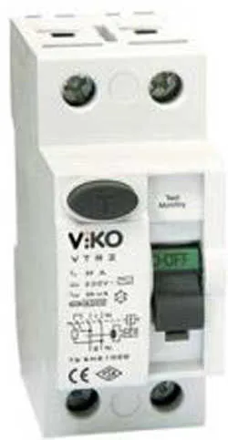 Viko - VTR2-6330 2x63A 30mA Ac Tip Kaçak Akım Rölesi