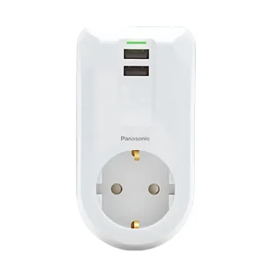 Viko Panasonic Tekli Fiş Priz Şok Korumalı USB 5V 2A WATC00033GR-TR WATC00033GR-TR